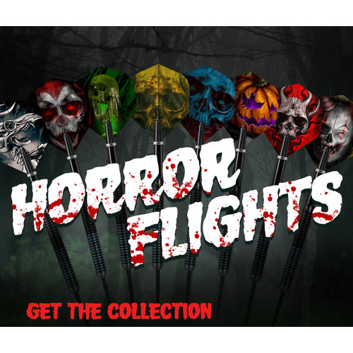 Designa Designa Horror Show - Pumpkin King NO2 - Dart Flights