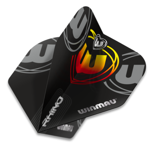 Winmau Winmau Rhino Extra Thick Logo Gradient Yellow V1 - Dart Flights