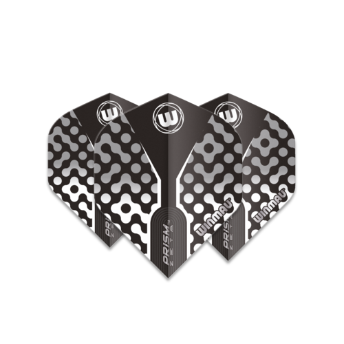 Winmau Winmau Prism Zeta Black & White - Dart Flights