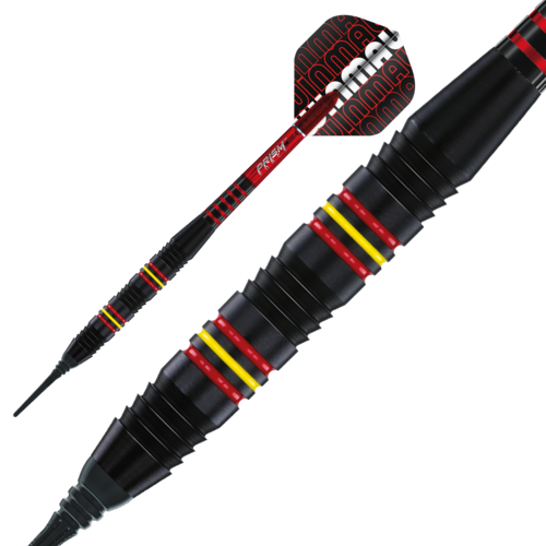 Winmau Winmau Outrage 2 Brass Soft Tip - Dartpijlen