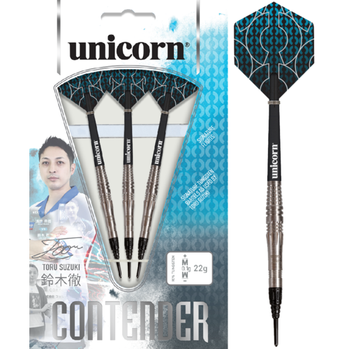 Unicorn Unicorn Contender Toru Suzuki Phase 2 90% Soft Tip - Dartpijlen