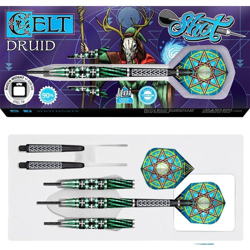 Shot Shot Celt Druid 90% - Dartpijlen