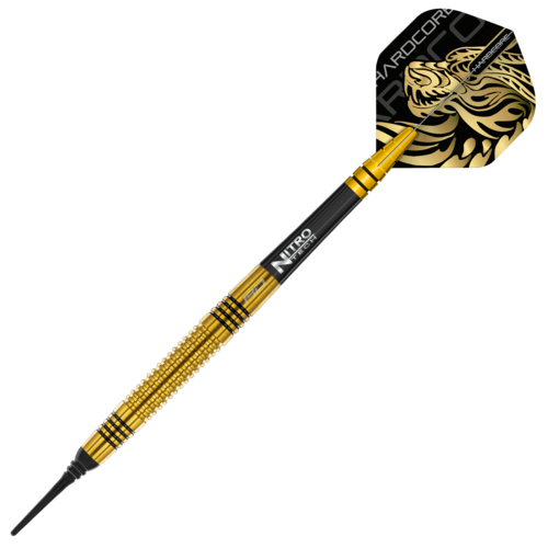 Red Dragon Red Dragon Jonny Clayton Gold 90% Soft Tip - Dartpijlen