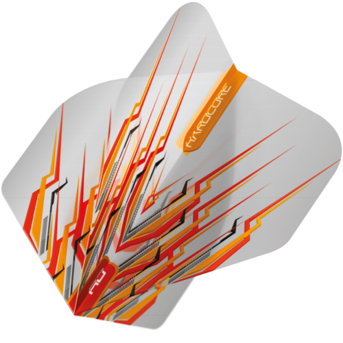 Red Dragon Red Dragon Peter Wright Hardcore Mohawk Orange - Dart Flights