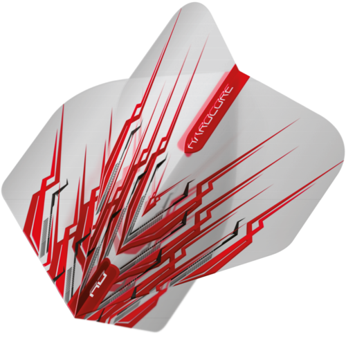 Red Dragon Red Dragon Peter Wright Hardcore Mohawk Red - Dart Flights