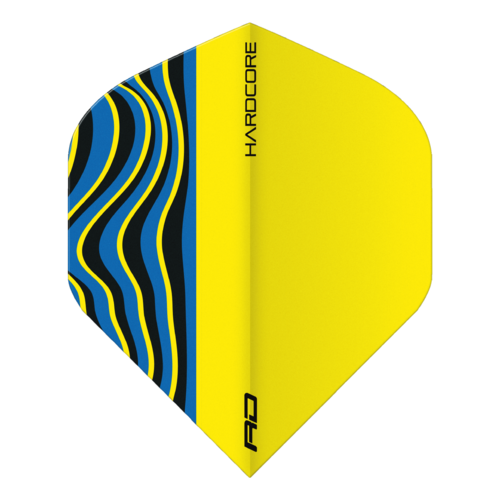 Red Dragon Red Dragon Hardcore Radical Yellow Wave - Dart Flights