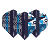 Red Dragon Red Dragon Gerwyn Price Hardcore Iceman Black & Blue - Dart Flights