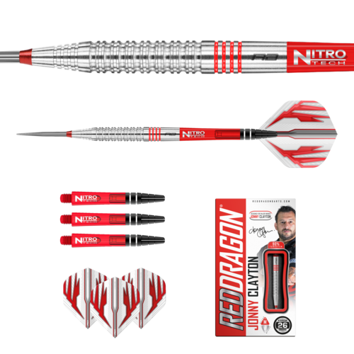 Red Dragon Red Dragon Jonny Clayton 90% - Dartpijlen