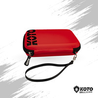 KOTO Kingzip Red & Black Large Dartwallet KOTO KOTO Kingzip Red & Black Large Dartwallet