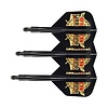 Condor Condor Axe Player - African Warrior - Inspiration 2 Black- Small - Dart Flights