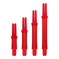 L-Style L-Style L-Shaft Locked Straight Red - Dart Shafts