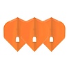 L-Style L-Style Champagne Flight L1 Standard Solid Orange - Dart Flights