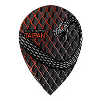 Harrows Taipan Pear Red - Dart Flights Harrows Harrows Taipan Pear Red - Dart Flights