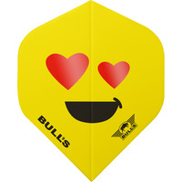 Bull's Bull's Smiley 100 Heart-eyes Std. - Dart Flights