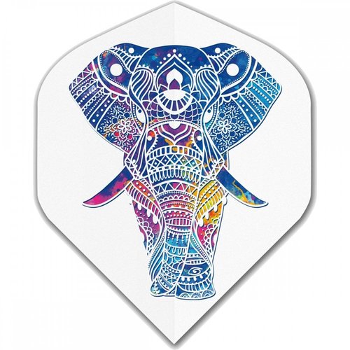 Designa Designa MultiColour - Elephant NO2 - Dart Flights