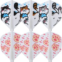 Cosmo Darts - Fit Flight AIR Chonker - White Shape - Dart Flights Cosmo Darts Cosmo Darts - Fit Flight AIR Chonker - White Shape - Dart Flights