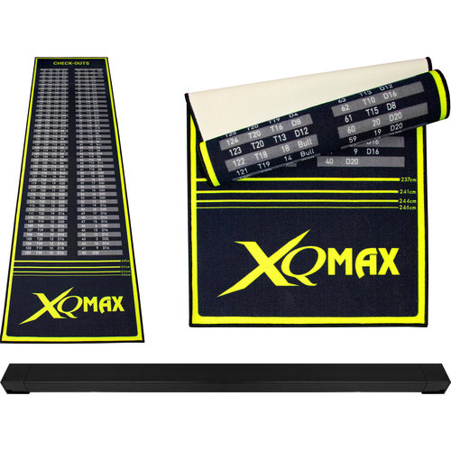 XQMax Darts XQMax Oche Checkout Dartmat Green/Black