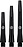 Shot Aluminium Black - Dart Shafts