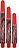 Target Nathan Aspinall Black & Red Pro Grip - Dart Shafts