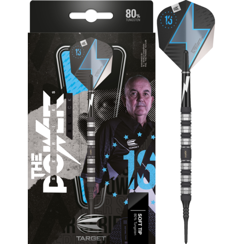 Target Target Phil Taylor Power Series Black 80% Soft Tip