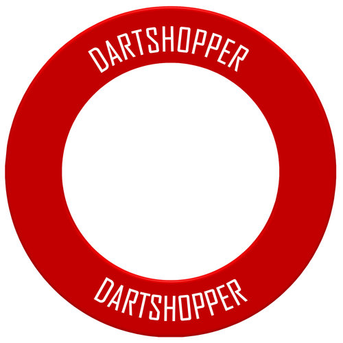 Dartshopper Surround Rood bedrukken met tekst