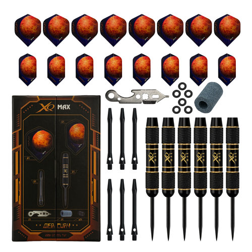 XQMax Darts XQ Max Mercury Steel Tip Dart Set