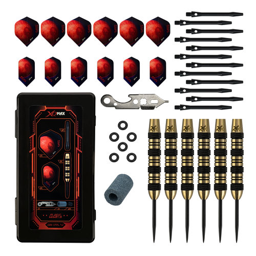 XQMax Darts XQ Max Mars Steel Tip Dart Set