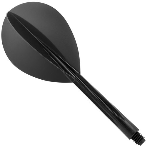 Condor Condor Zero Stress Flight System - Teardrop Black - Dart Flights