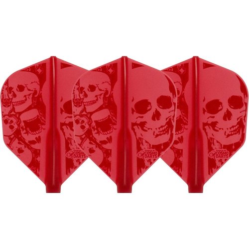 Cosmo Darts Cosmo Darts - Fit Flight Hide and Seek - Red Shape - Dart Flights