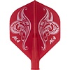 CUESOUL Cuesoul - Tero Flight System AK4 Flower - Red Standard - Dart Flights