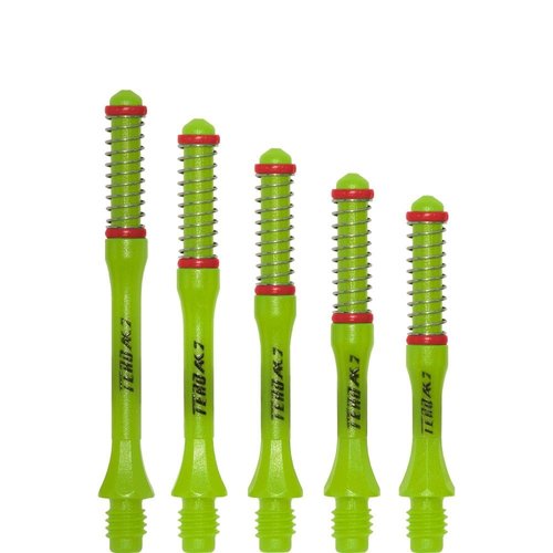 CUESOUL Cuesoul - Tero Flight System AK7 Slim - Green - Dart Shafts