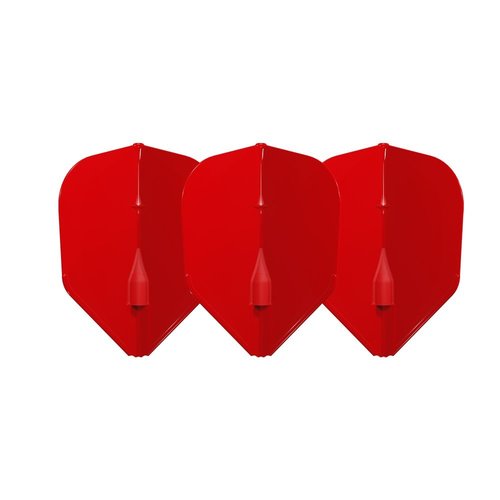 L-Style L-Style Champagne Flight EZ L3 Shape Red - Dart Flights