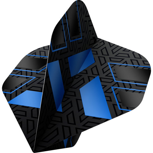 Mission Mission Hazard Black & Blue NO2 - Dart Flights