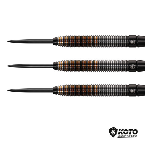 KOTO KOTO Kingfinity Black & Gold 90% - Dartpijlen