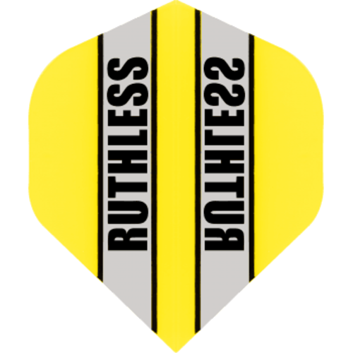 Ruthless Ruthless Transparant Yellow - Dart Flights