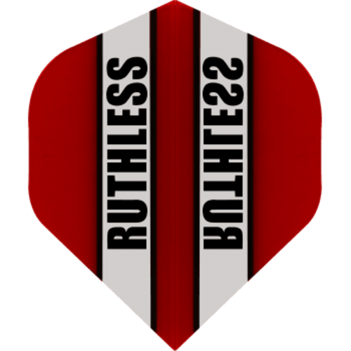 Ruthless Ruthless Transparant Red - Dart Flights