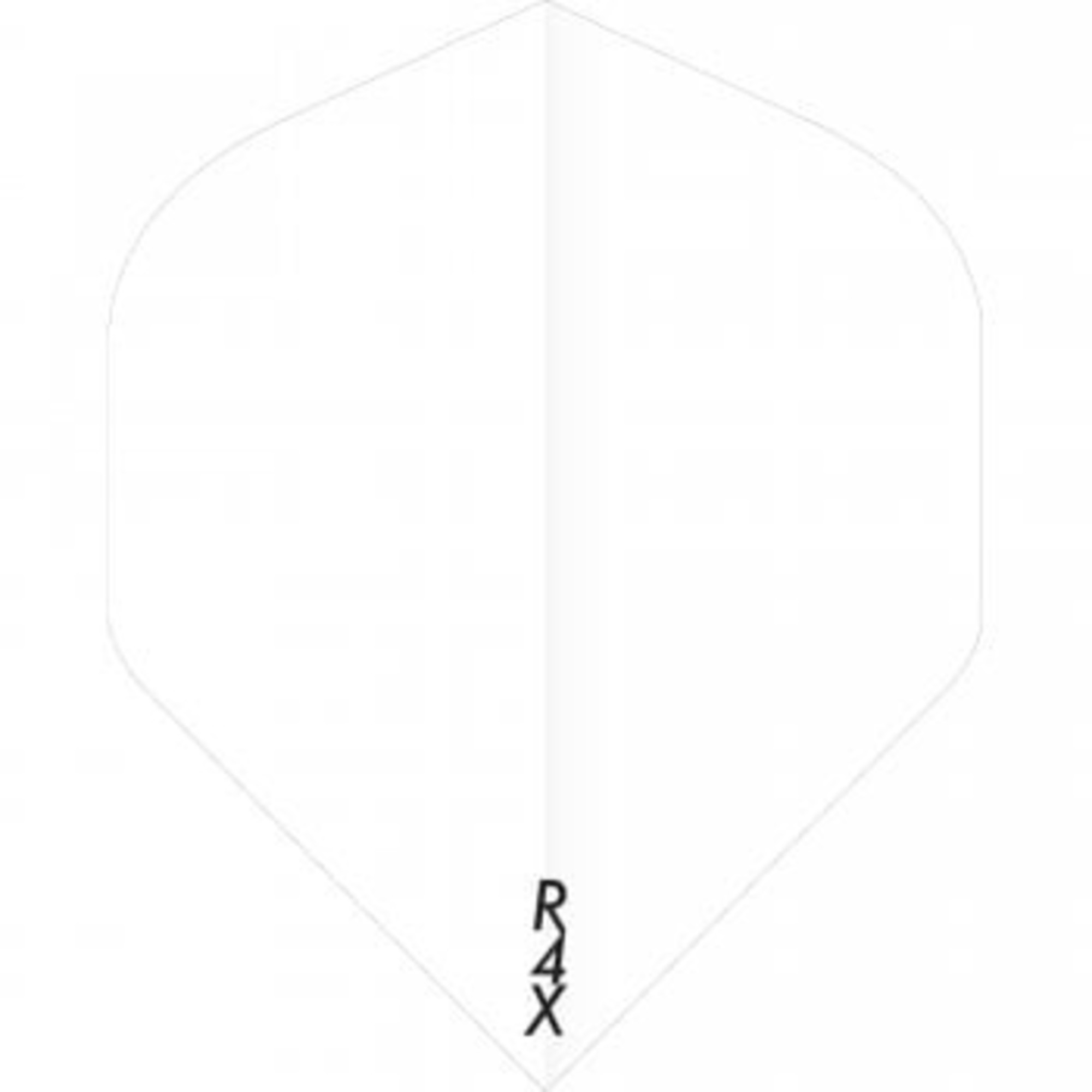 Ruthless Ruthless R4X Solid White - Dart Flights