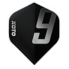 KOTO KOTO 9 Edition Metallic NO2 Black & White - Dart Flights