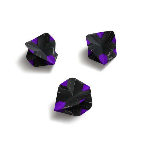 KOTO KOTO ZIZ-X NO2 Purple - Dart Flights