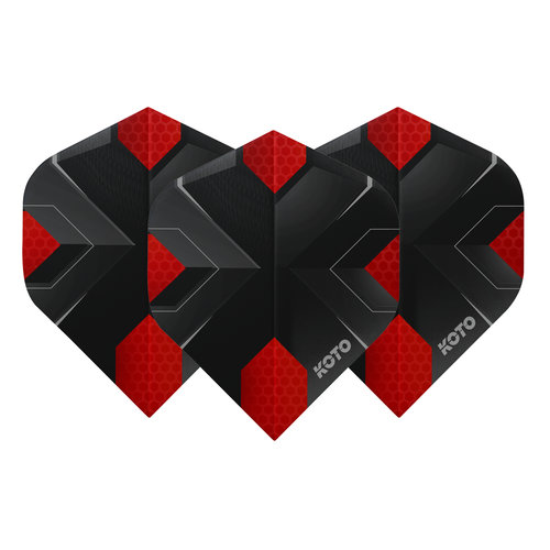 KOTO KOTO ZIZ-X NO2 Red - Dart Flights