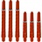 Harrows Dimplex Nylon Fire Red - Dart Shafts