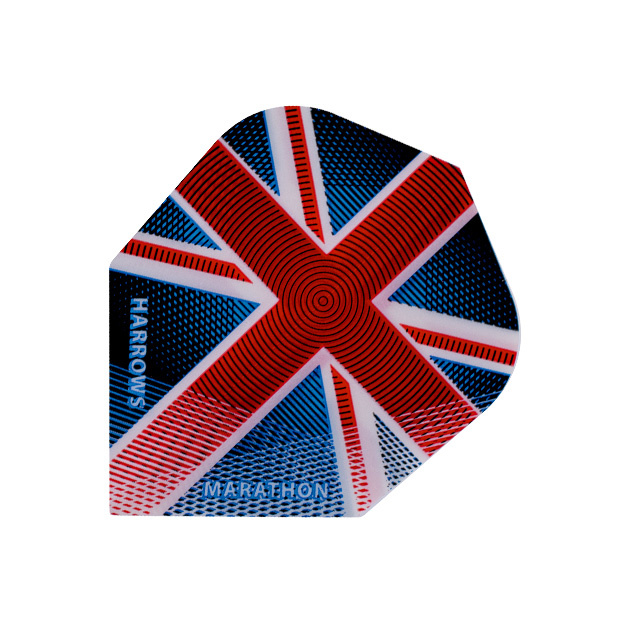 Harrows Marathon Union Jack Dart Flights