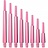 Cosmo Darts Fit Shaft Gear Normal - Clear Pink - Spinning - Dart Shafts