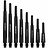 Cosmo Darts Fit Shaft Carbon Normal - Black - Spinning - 4 Pack - Dart Shafts