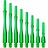 Cosmo Darts Fit Shaft Gear Slim - Clear Green - Spinning - Dart Shafts