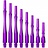 Cosmo Darts Fit Shaft Gear Hybrid - Clear Purple - Locked - Dart Shafts