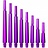 Cosmo Darts Fit Shaft Gear Normal - Clear Purple - Locked - Dart Shafts