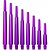Cosmo Darts Fit Shaft Gear Normal - Clear Purple - Spinning - Dart Shafts