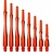 Cosmo Darts Fit Shaft Gear Hybrid - Clear Red - Spinning - Dart Shafts