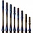 Cosmo Darts Fit Shaft Slim - Titanium Burnt - Metal - Locked - Dart Shafts